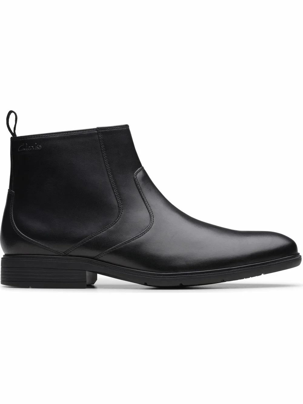 Clarks sleek black